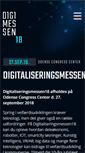 Mobile Screenshot of digitaliseringsmessen.dk